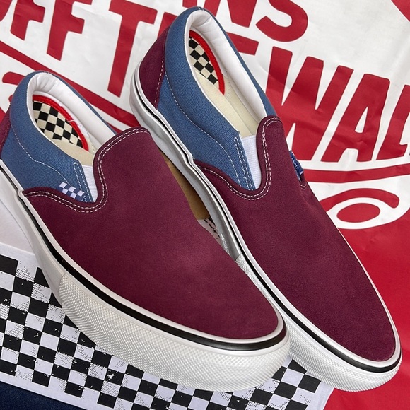 Vans Skate Slip-On
Moonlight Blue/Mauve Wine
VNOA5FCAAPO
Men’s sneakers - Picture 10 of 16